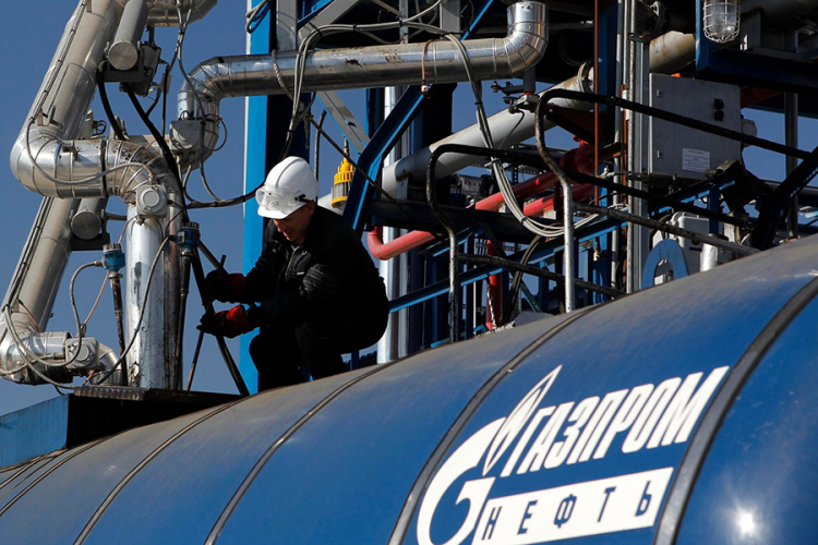 Rekordan izvoz gasa “Gazproma” u inostranstvo
