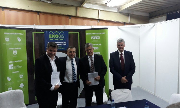 EKOBIS 2018 – Potpisan ugovor o navodnjavanju poljoprivrednog zemljišta u USK