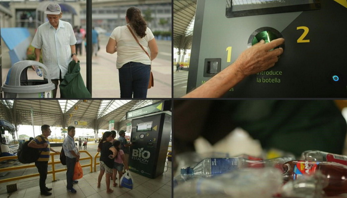 Putnici u ekvadorskom gradu autobuske karte plaćaju plastičnim flašama