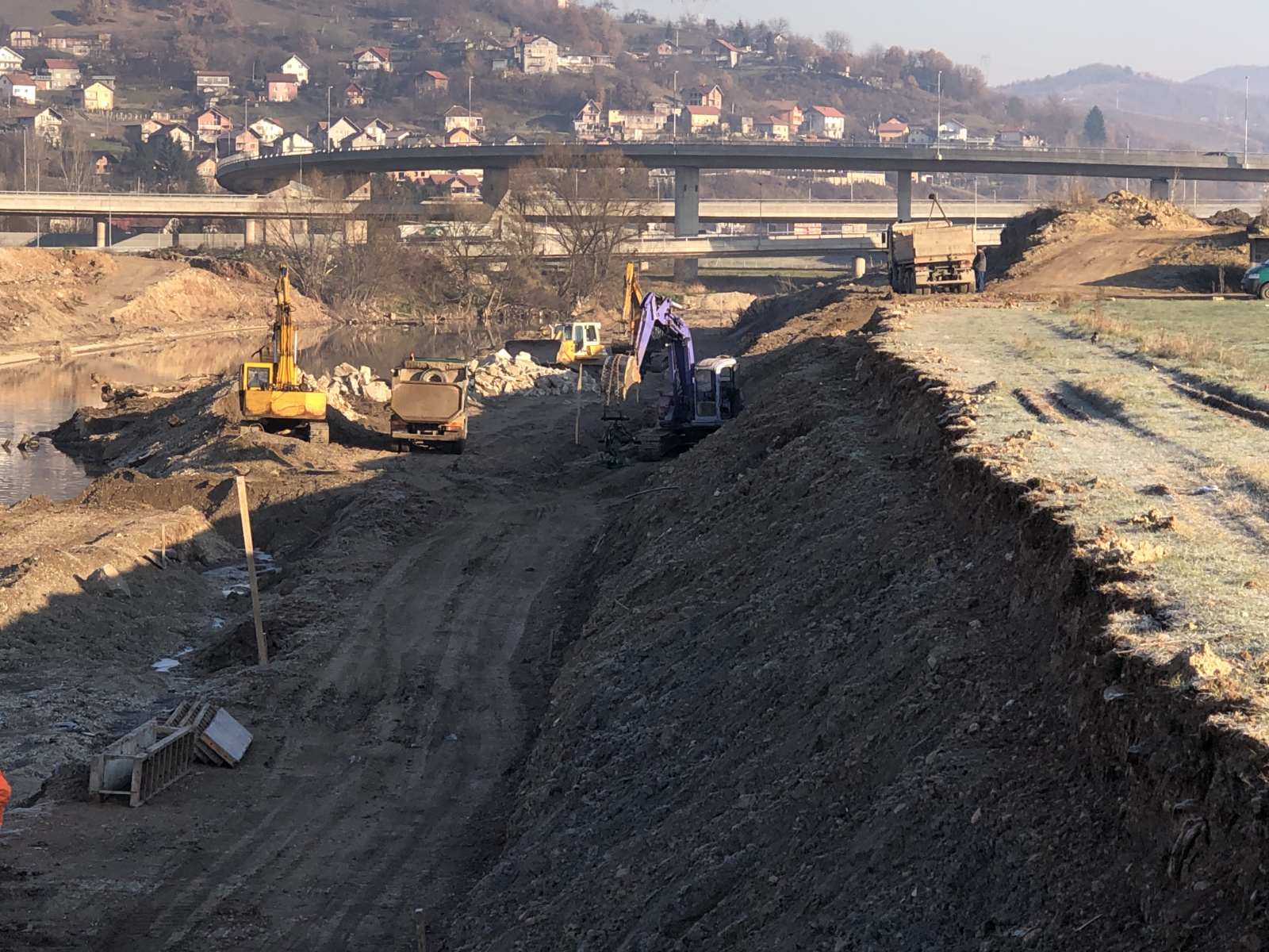 Regulacija korita rijeke Bosne u Novom Gradu