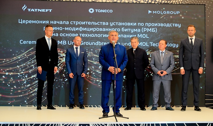 Veliki posao u Rusiji: MOL i Tatneft grade novi pogon za proizvodnju bitumena u Rusiji