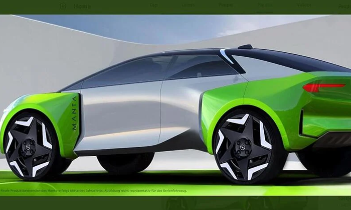 Opel vraća ime Manta, koristit će ga za električni automobil