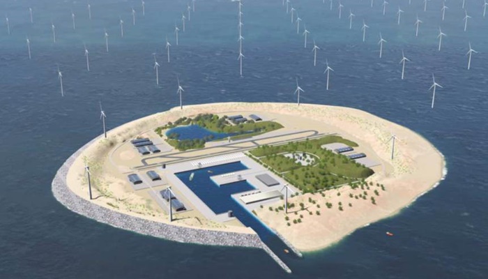 Holandska kompanija gradi vještačko ostrvo sa vjetroelektranama