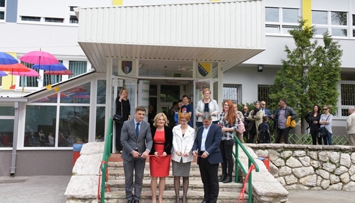 Okončan projekt energetske efikasnosti u školi ''Isak Samokovlija'' u Sarajevu