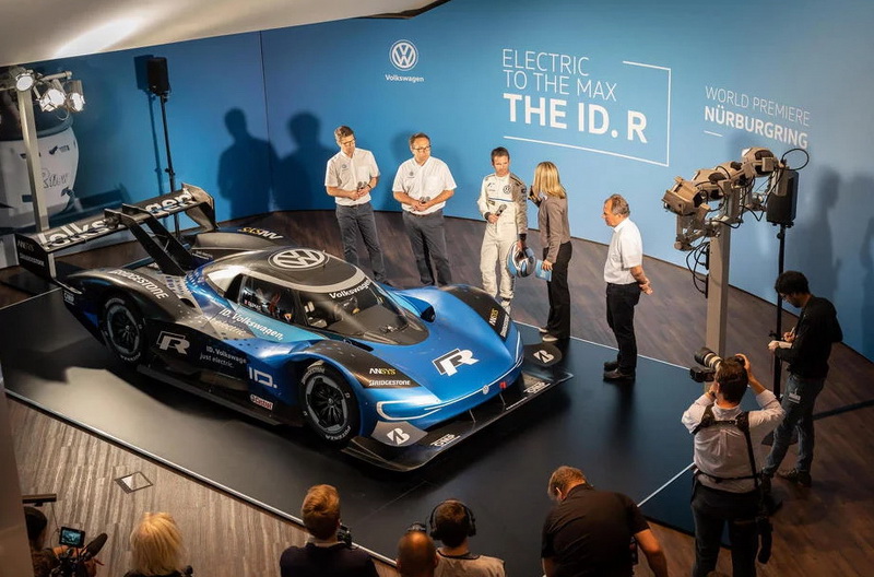 Volkswagenov električni ID. R sprema se za obaranje rekorda na Nürburgringu