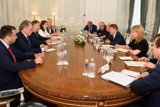 Dodik i Cvijanović: Sa ruskim Gaspromom dogovoreno da gasovod bude doveden u RS