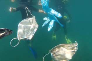 Nova prijetnja za prirodu: Morima i okeanima već plutaju zaštitne maske i rukavice