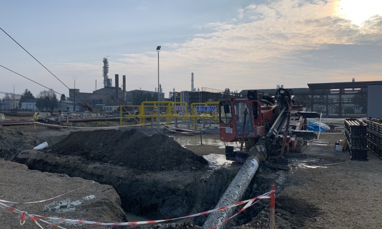 Bosanski Brod - Završena izgradnja dionice gasovoda ispod rijeke Save