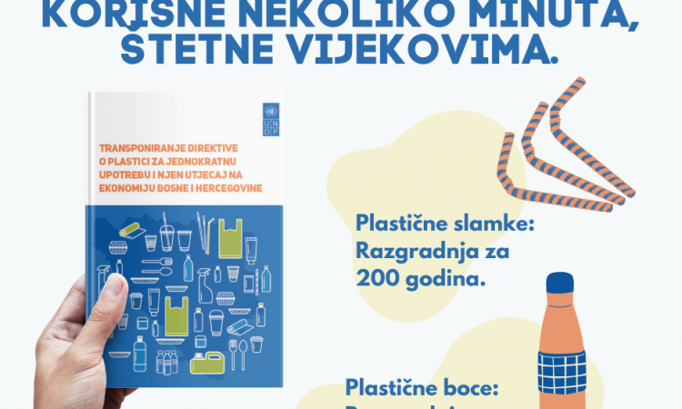 UNDP: Izvještaj o uticaju Direktive EU o plastičnom otpadu na ekonomiju BiH