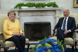 Biden i Merkel: Rusija ne može da manipuliše tokovima prirodnog gasa