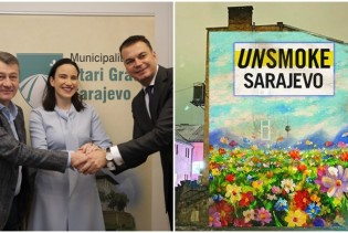 Sarajevo dobija prvi mural koji pročišćava zrak