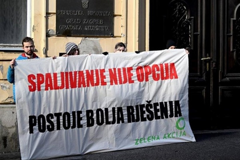 Zagreb: Udruženje Zelena akcija protivi se izgradnji spalionice miješanog otpada