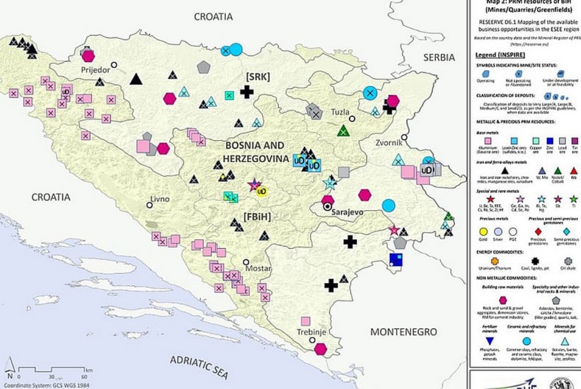 Evo gdje se u BiH trenutno vrše istraživanja s ciljem pronalaska ruda i kojim sirovinama smo bogati