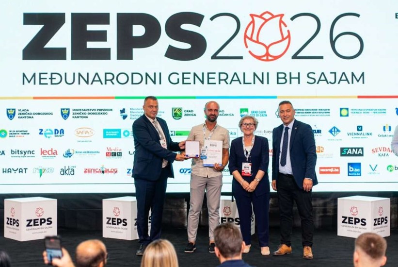 Fond za zaštitu okoliša FBiH nagrađen „Zlatnom ružom“ na ZEPS-u 2026